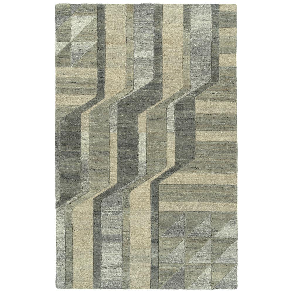 Kaleen Rugs ALZ02-49 Alzada Collection 8 Ft x 10 Ft Rectangle Rug in Brown