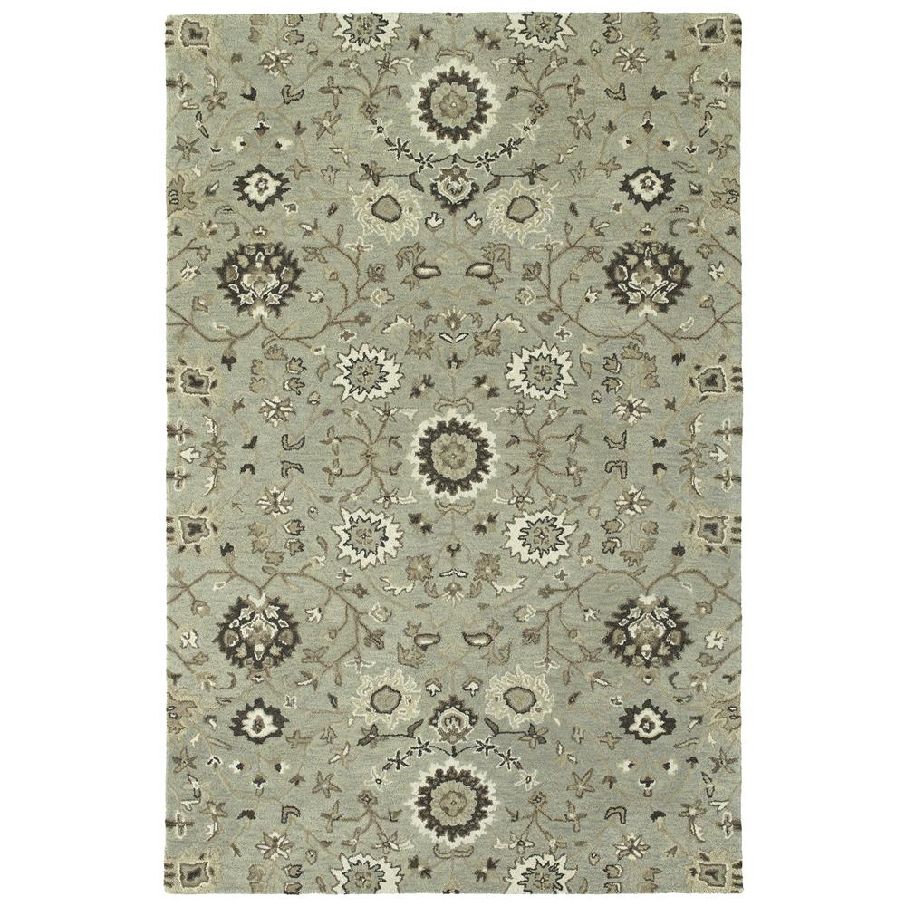 Kaleen Rugs AMA02-88 Amaranta Collection 2 Ft x 3 Ft Rectangle Rug in Mint
