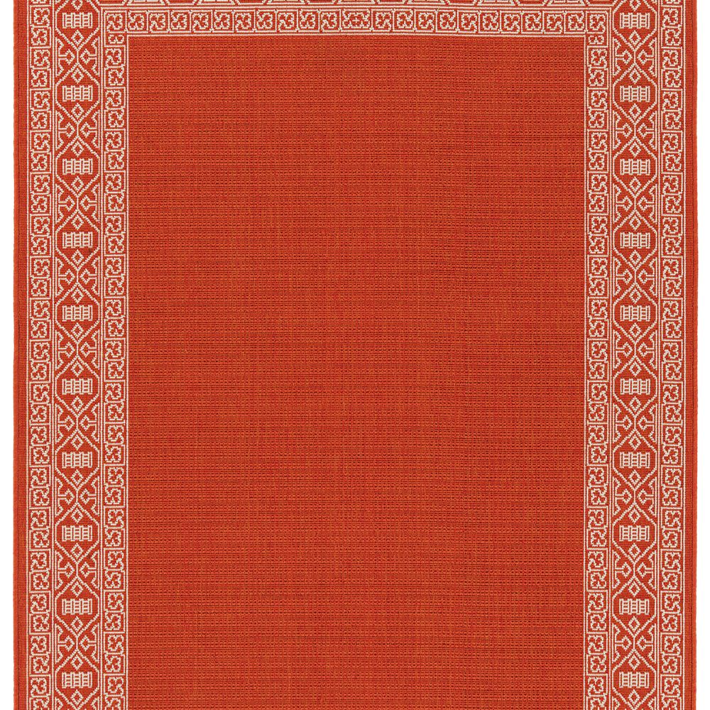 Kaleen Rugs AML06-32 Amalie Collection 7 Ft 2 In x 10 Ft 5 In Rectangle Rug in Tangerine