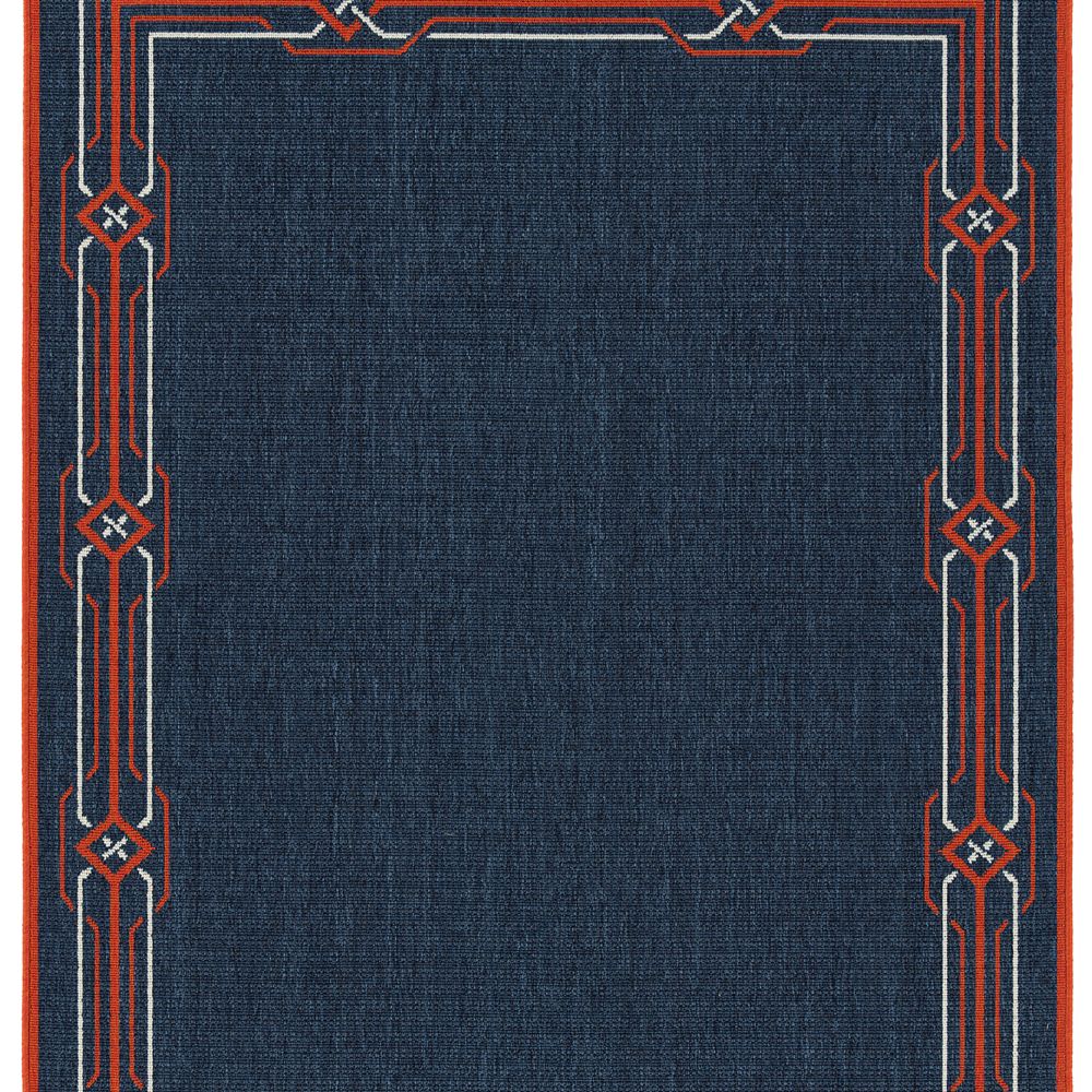 Kaleen Rugs AML08-22 Amalie Collection 3 Ft 6 In x 5 Ft 6 In Rectangle Rug in Navy