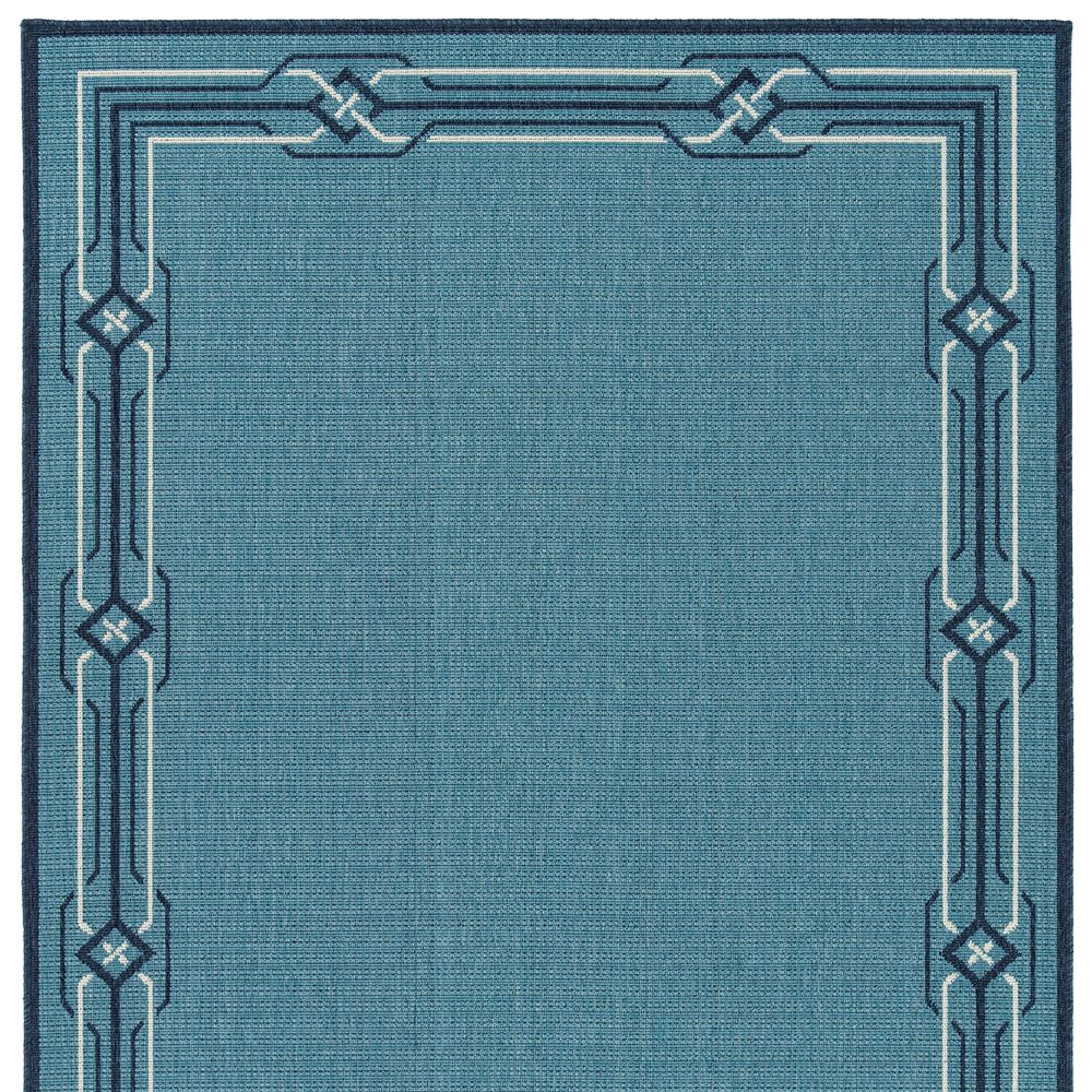 Kaleen Rugs AML08-79 Amalie Collection 2 Ft 2 In x 8 Ft Runner Rug in Light Blue