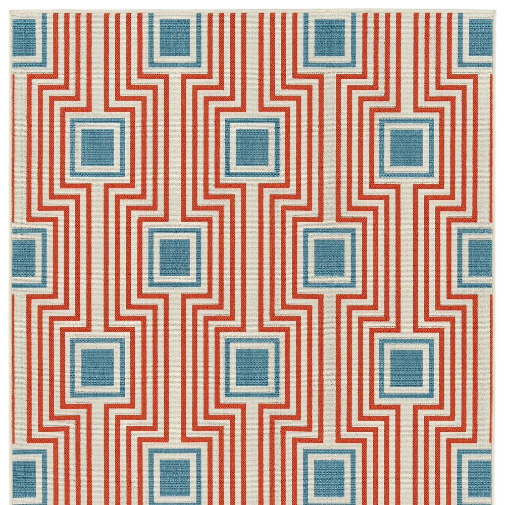 Kaleen Rugs AML09-32 Amalie Collection 1 Ft 9 In x 3 Ft Rectangle Rug in Tangerine