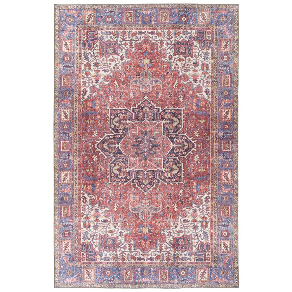 Kaleen Rugs BOH04-25 Boho Patio Collection 2 Ft x 3 Ft Rectangle Rug in Red 