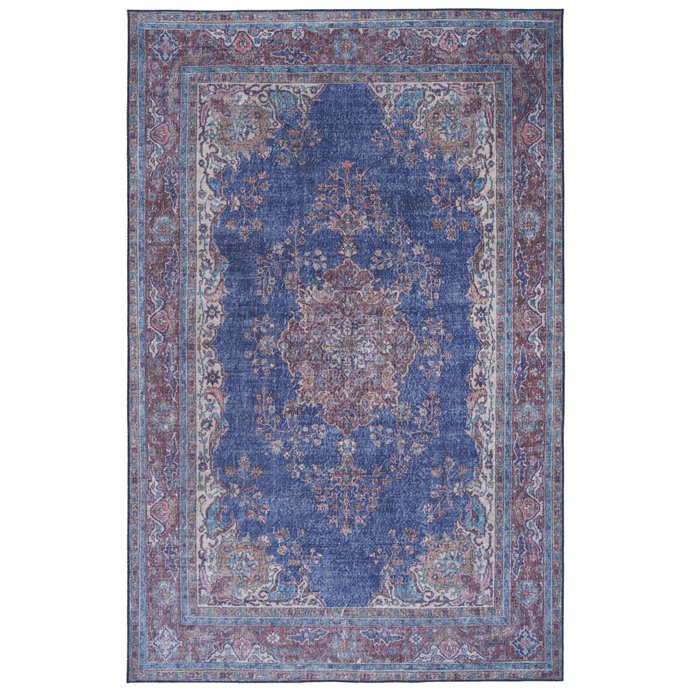 Kaleen Rugs BOH09-17 Boho Patio Collection 2 Ft x 3 Ft Rectangle Rug in Blue 