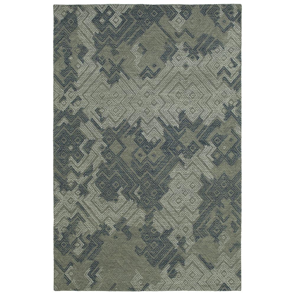 Kaleen Rugs CEN02-68 Ceneri Collection 2 Ft x 3 Ft Rectangle Rug in Graphite