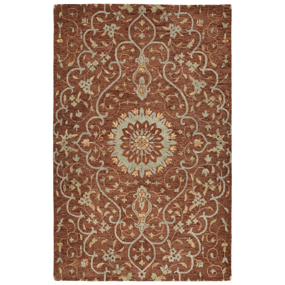 Kaleen Rugs CHA01-6 Chancellor Collection 10 Ft x 14 Ft Rectangle Rug in Brick 