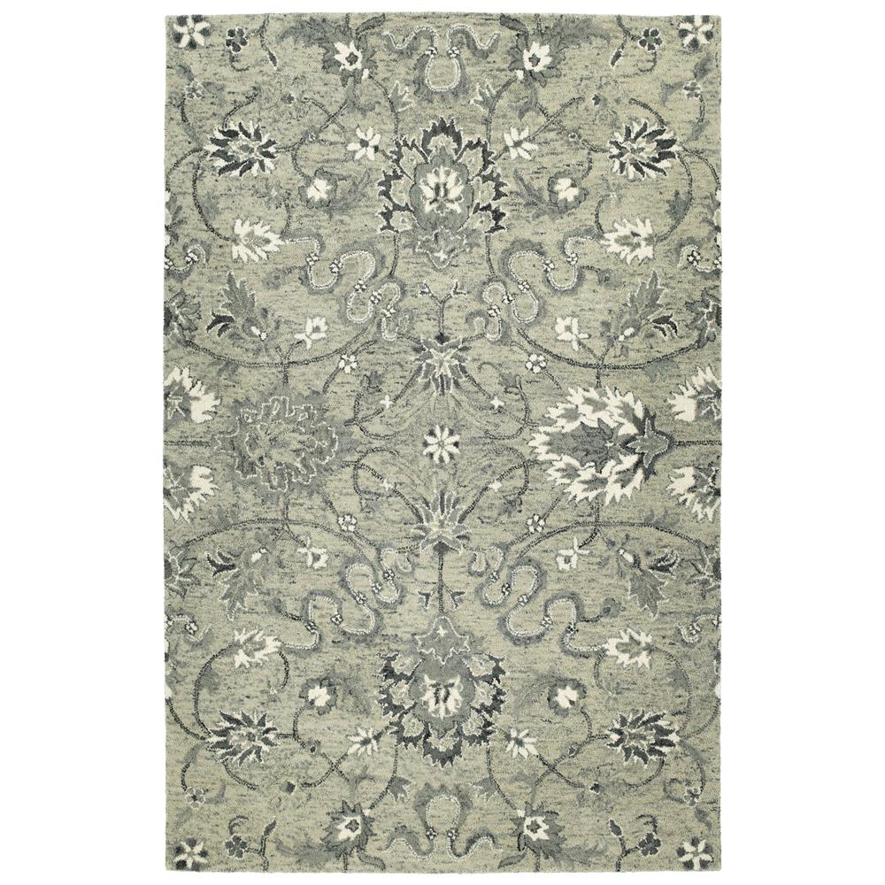 Kaleen Rugs CHA02-75 Chancellor Collection 2 Ft 6 In x 8 Ft Runner Rug in Grey 