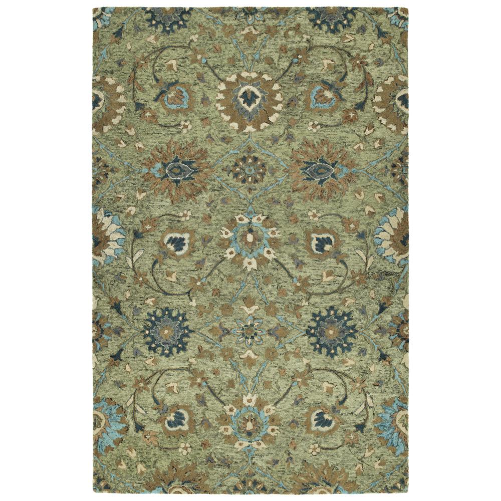 Kaleen Rugs CHA03-59 Chancellor Collection 8 Ft x 10 Ft Rectangle Rug in Sage 