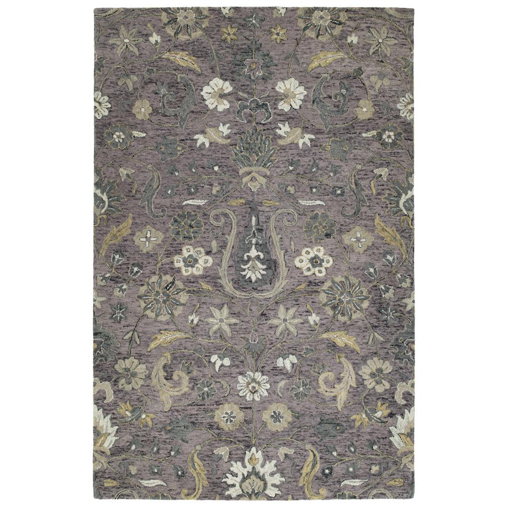 Kaleen Rugs CHA06-90 Chancellor Collection 5 Ft x 7 Ft 9 In Rectangle Rug in Lilac 