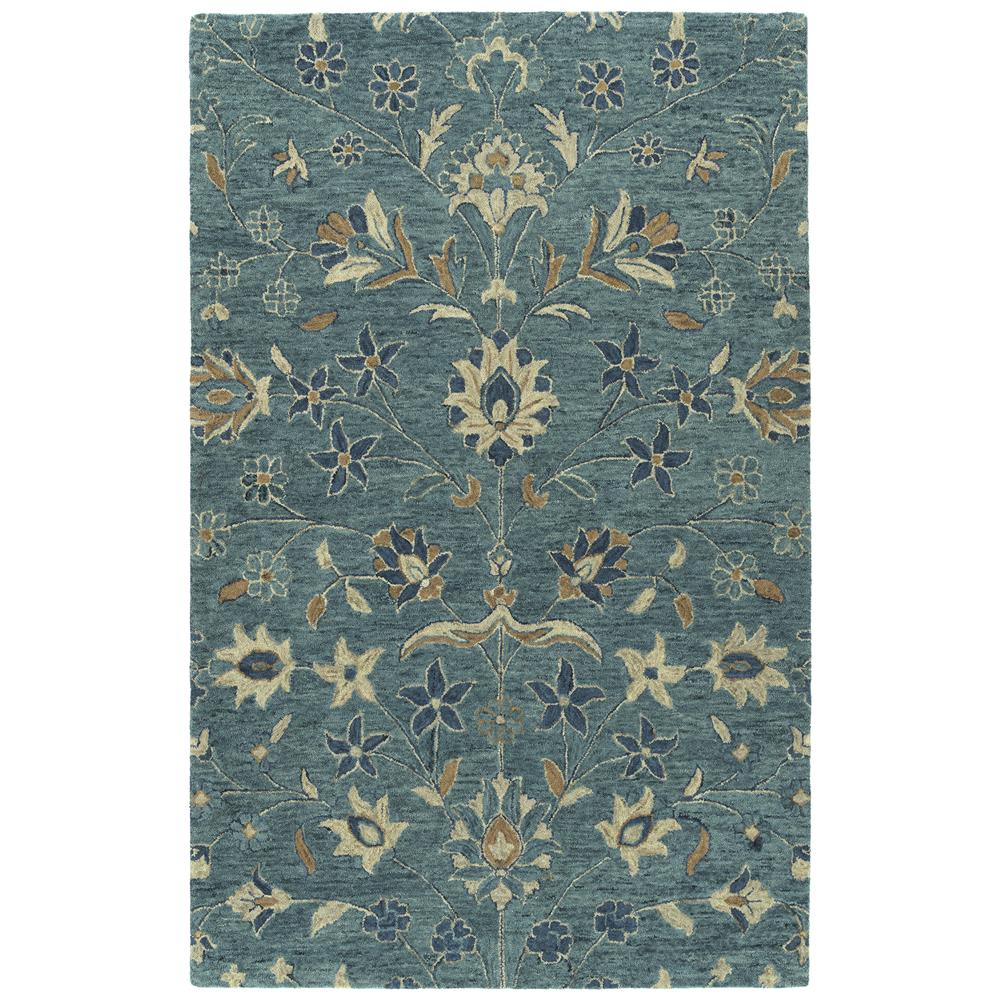 Kaleen Rugs CHA08-17 Chancellor Collection 5 Ft x 7 Ft 9 In Rectangle Rug in Blue