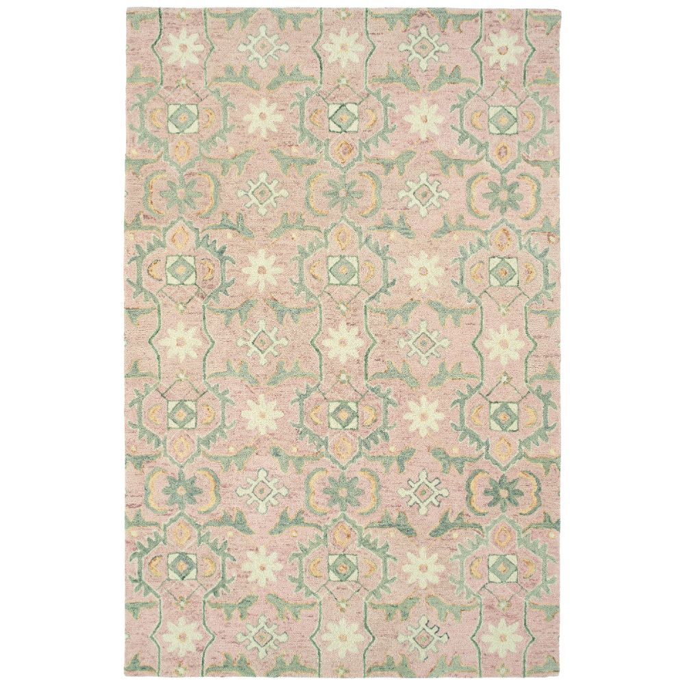 Kaleen Rugs CHA14-11 Chancellor Collection 10 ft. X 14 ft. Rectangle Rug in Lt Pink/Sage/Ivory/Sand/Gold/Gray