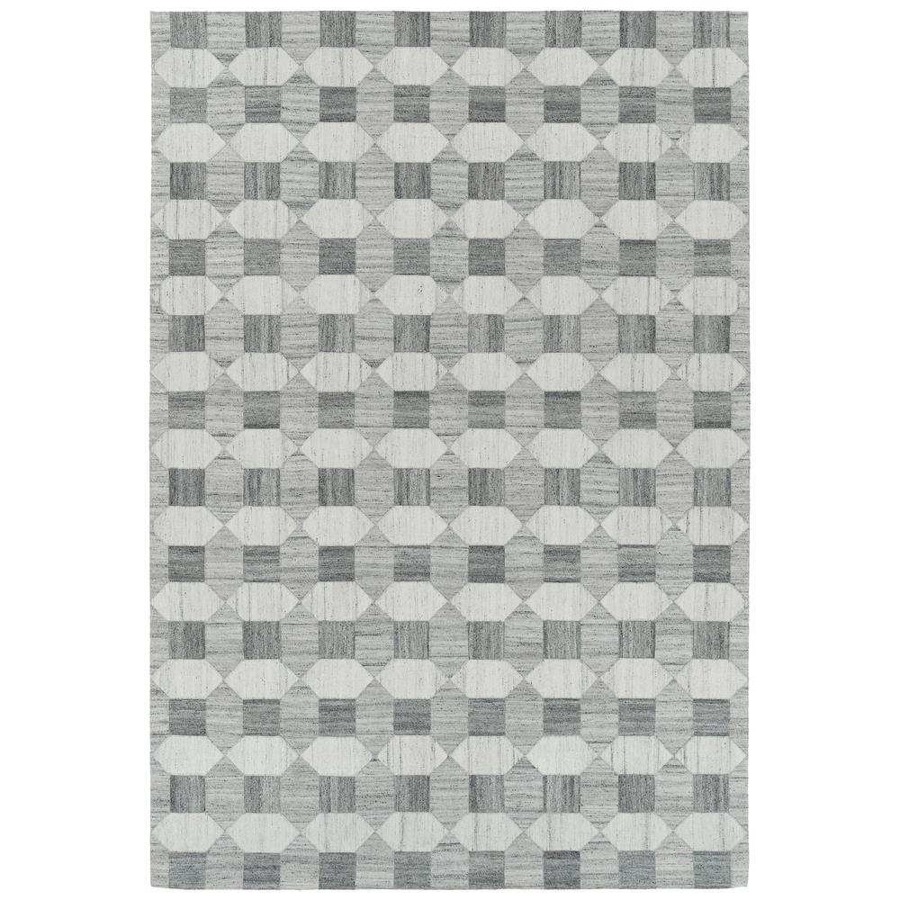 Kaleen Rugs CHP03-75 Chaps Collection 2 Ft x 3 Ft Rectangle Rug in Grey
