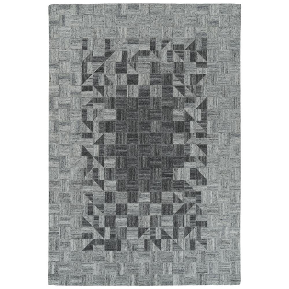 Kaleen Rugs CHP04-75 Chaps Collection 8 Ft x 10 Ft Rectangle Rug in Grey