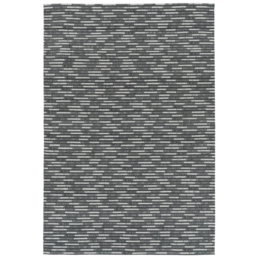 Kaleen Rugs CHP06-38 Chaps Collection 4 Ft x 6 Ft Rectangle Rug in Charcoal