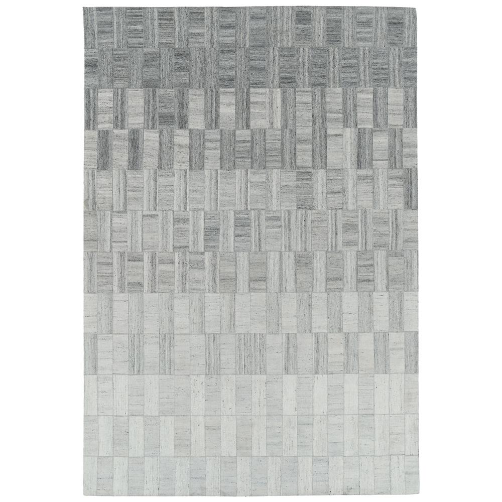 Kaleen Rugs CHP09-77 Chaps Collection 2 Ft x 3 Ft Rectangle Rug in Silver