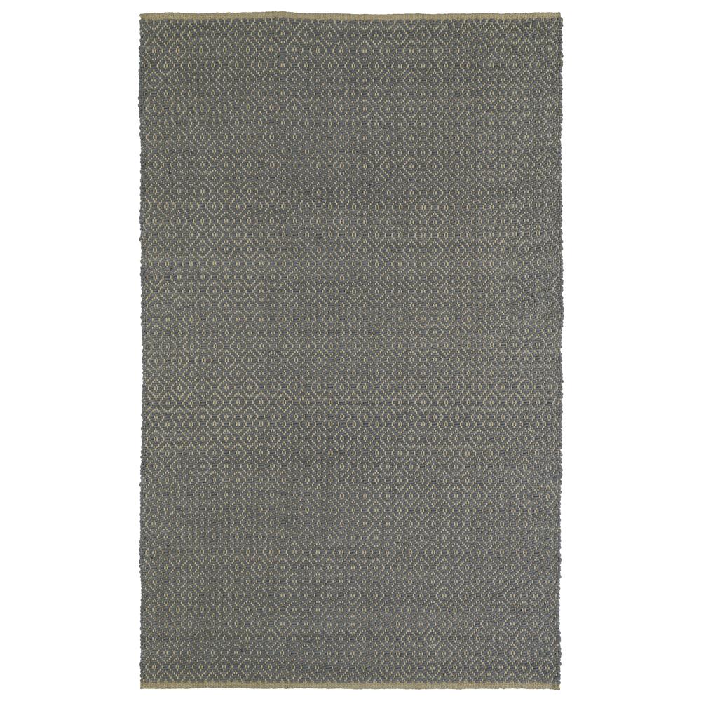 Kaleen Rugs COL03-103 Colinas Collection 8 Ft x 10 Ft Rectangle Rug in Slate