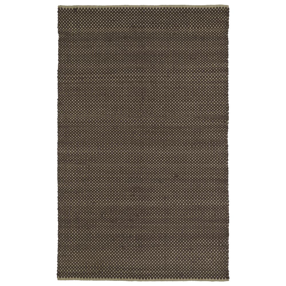 Kaleen Rugs COL04-40 Colinas Collection 21 In x 34 In Rectangle Rug in Chocolate