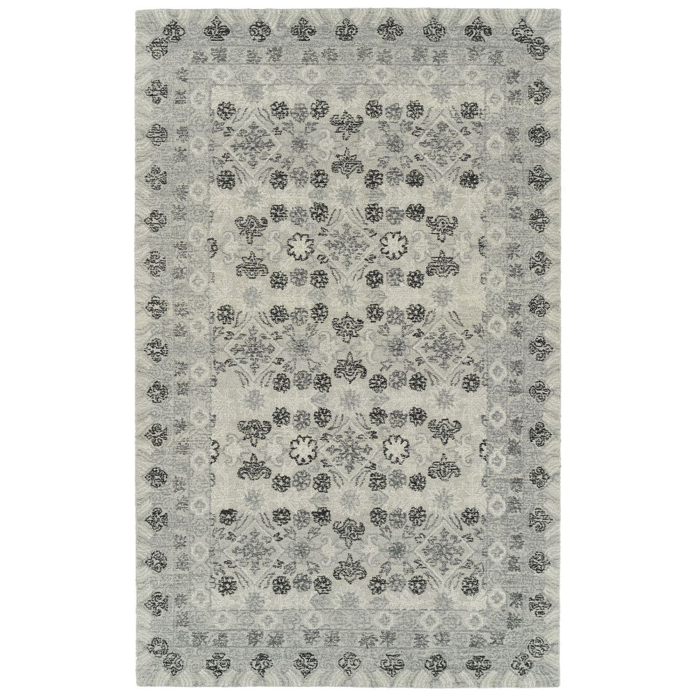 Kaleen Rugs COU95-75 Courvert 9 Ft x 13 Ft Rectangle Rug in Grey