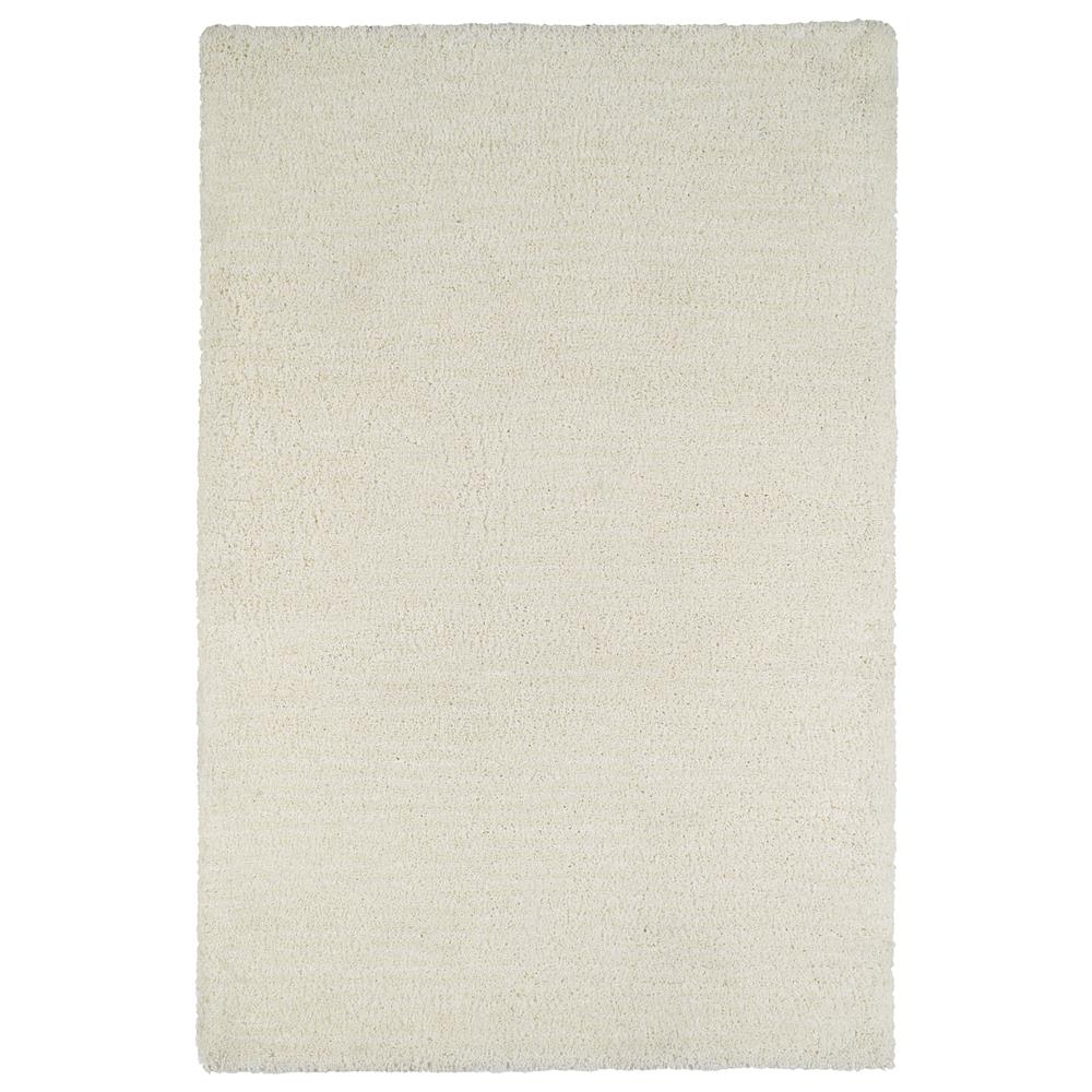Kaleen Rugs CTB01-76 Cotton Bloom Collection 2 Ft x 3 Ft Rectangle Rug in White