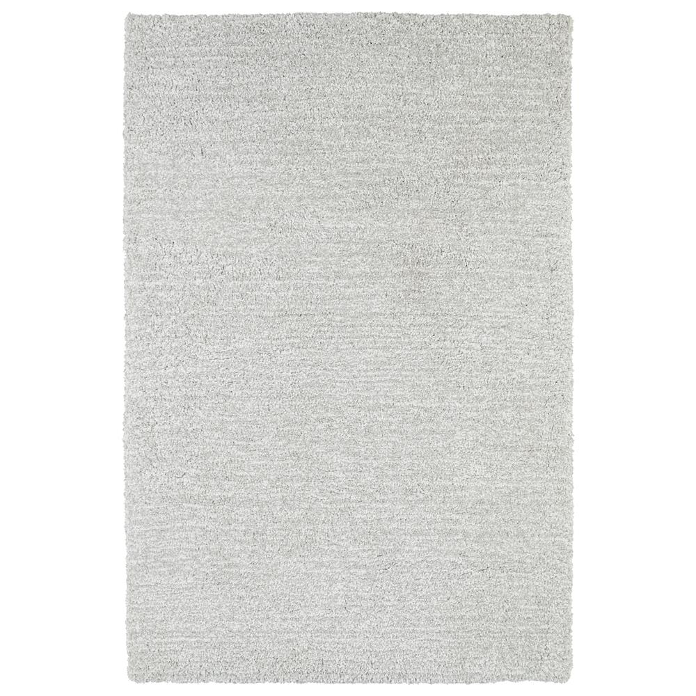 Kaleen Rugs CTB01-77 Cotton Bloom Collection 2 Ft x 3 Ft Rectangle Rug in Silver