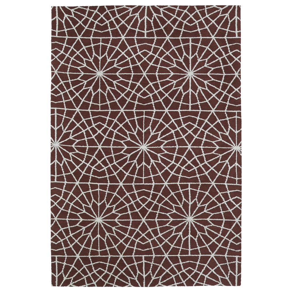 Kaleen Rugs CTC11-04 Cozy Toes 8 Ft. X 10 Ft. Rectangle Rug in Burgundy