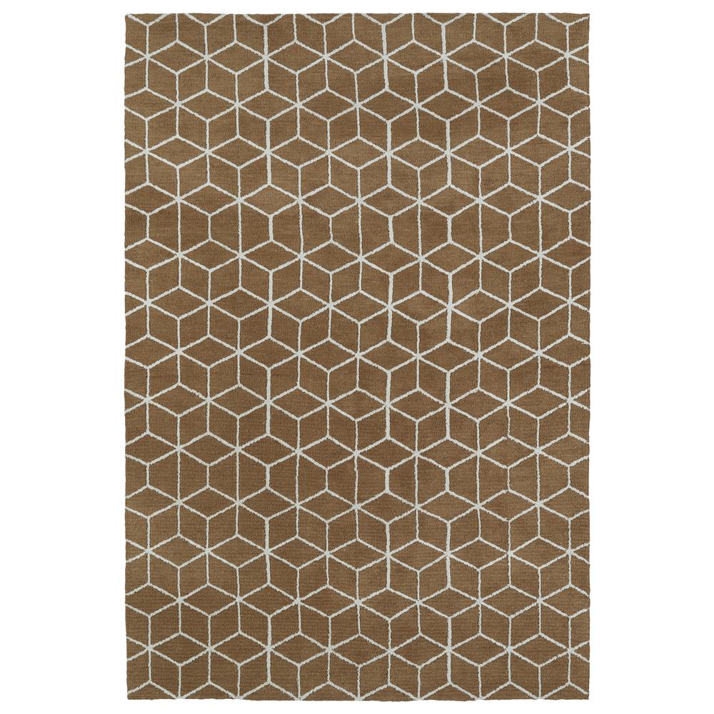 Kaleen Rugs CTC12-49 Cozy Toes 8 Ft. X 10 Ft. Rectangle Rug in Brown