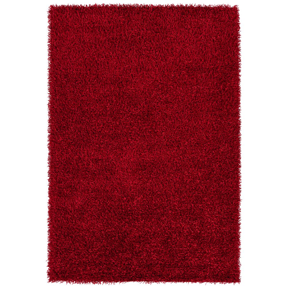 Kaleen Rugs CUR01-25 Curtsi Collection 5 ft. X 7 ft. Rectangle Rug in Red
