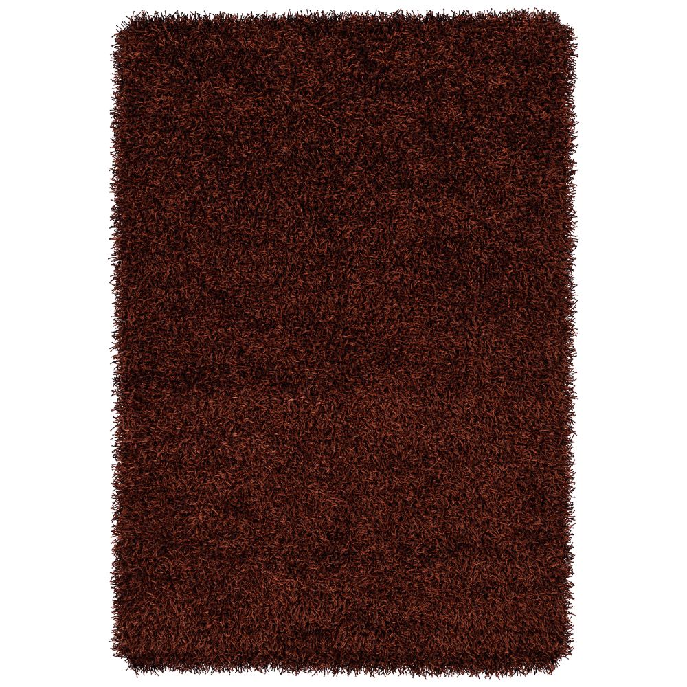 Kaleen Rugs CUR01-53 Curtsi Collection 5 ft. X 7 ft. Rectangle Rug in Paprika