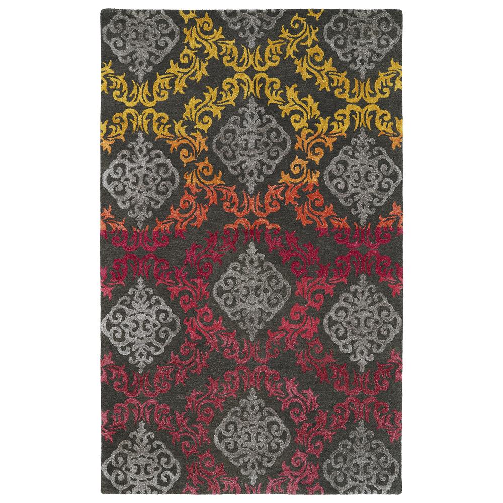 Kaleen Rugs DIV04-98 Divine 9 Ft. 6 In. X 13 Ft. Rectangle Rug in Fire