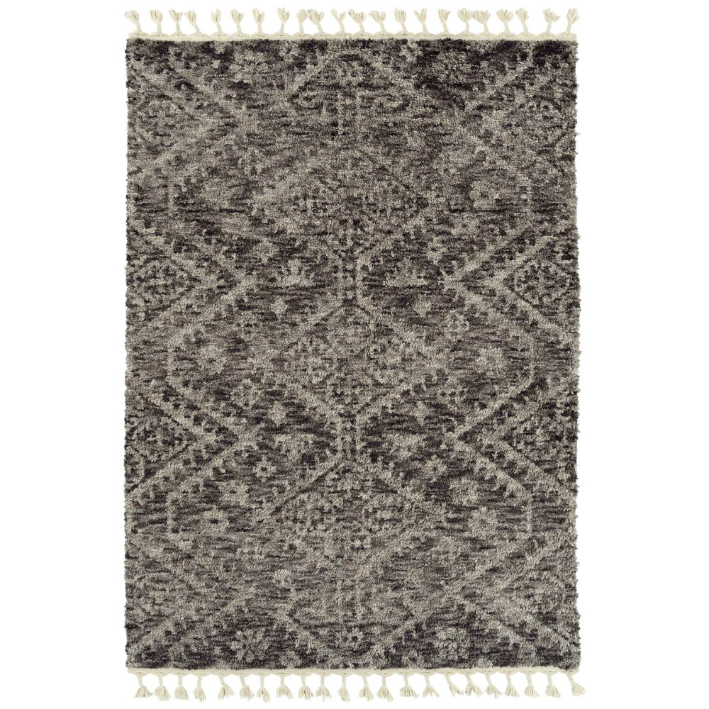 Kaleen Rugs DUN04-75 Duna Collection 7 Ft 10 In x 10 Ft Rectangle Rug in Grey