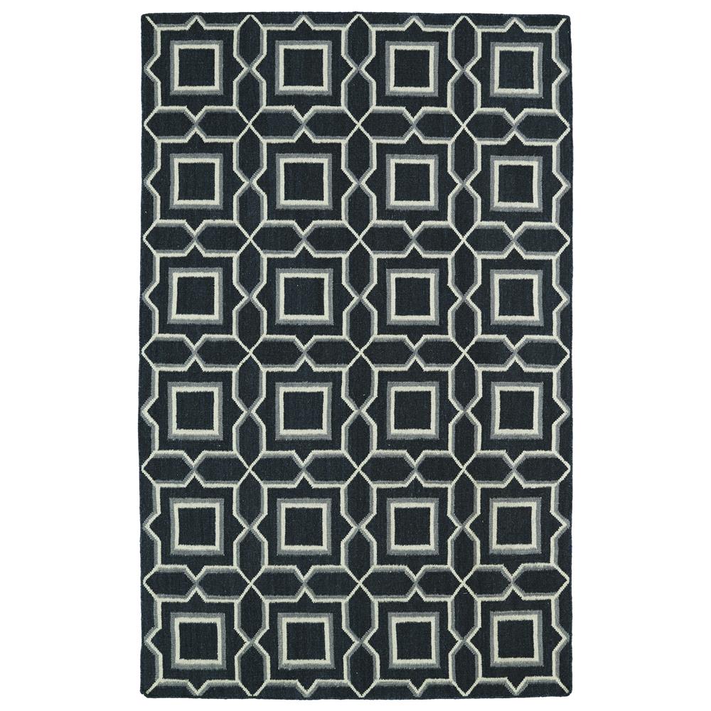 Kaleen Rugs GLA06-38 Glam 2 Ft. X 3 Ft. Rectangle Rug in Charcoal