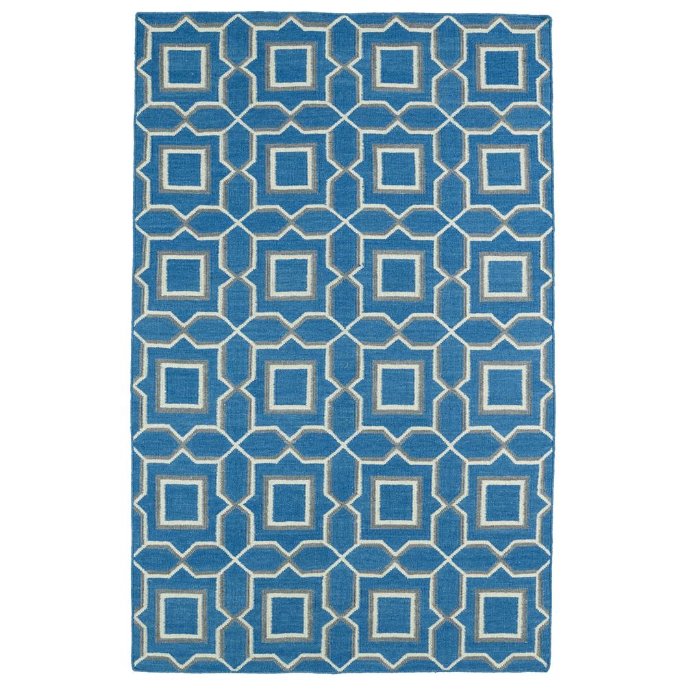 Kaleen Rugs GLA06-91 Glam 3 Ft. 6 In. X 5 Ft. 6 In. Rectangle Rug in Teal