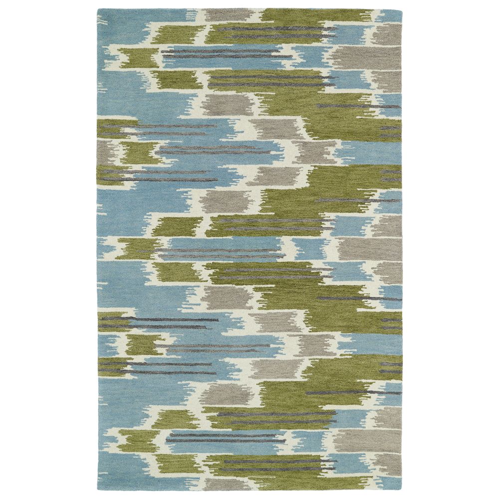 Kaleen Rugs GLB02-70 Global Inspiration Collection 2 Ft x 3 Ft Rectangle Rug in Wasabi