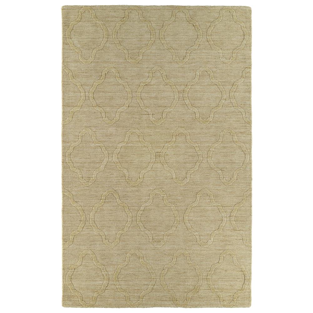 Kaleen Rugs IPM02-28 Imprints Modern Collection 3 Ft 6 In x 5 Ft 6 In Rectangle Rug in Yellow