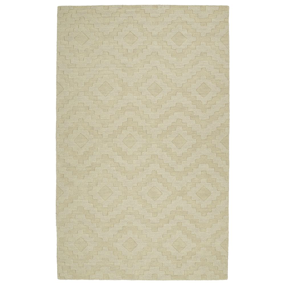 Kaleen Rugs IPM04-29 Imprints Modern Collection 5 Ft x 8 Ft Rectangle Rug in Sand
