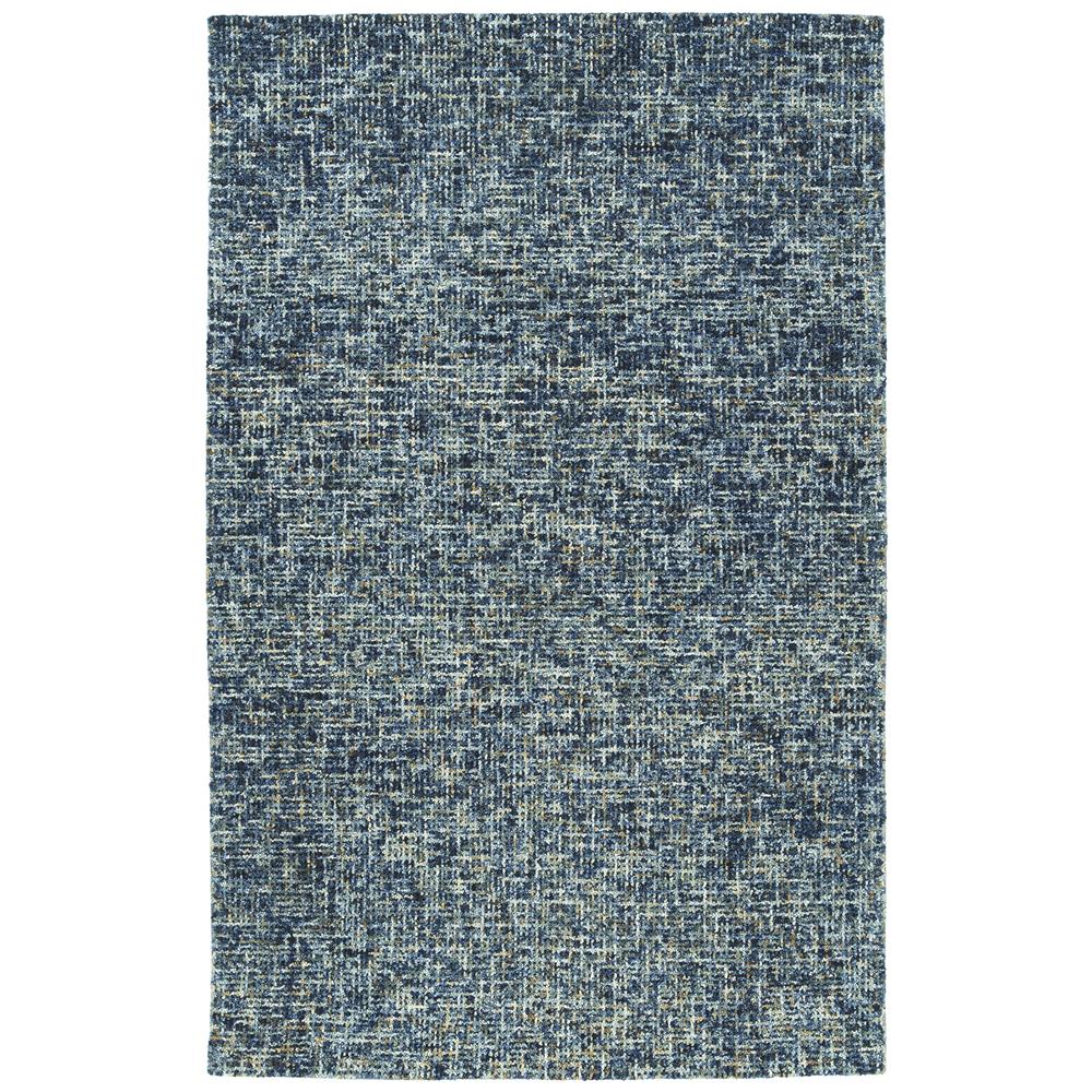 Kaleen Rugs LCO01-10 Lucero Collection 8 Ft x 10 Ft Rectangle Rug in Denim