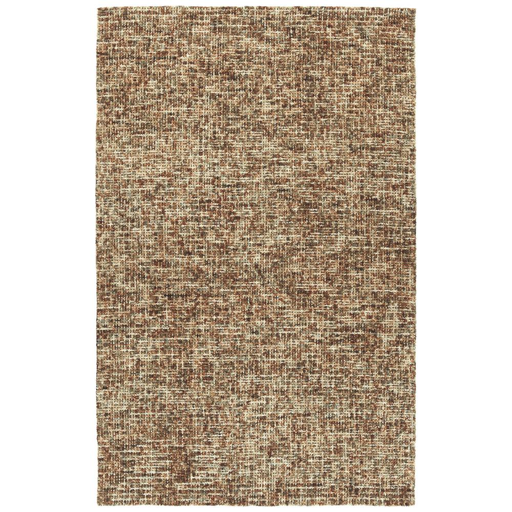 Kaleen Rugs LCO01-30 Lucero Collection 5 Ft x 7 Ft 6 In Rectangle Rug in Rust