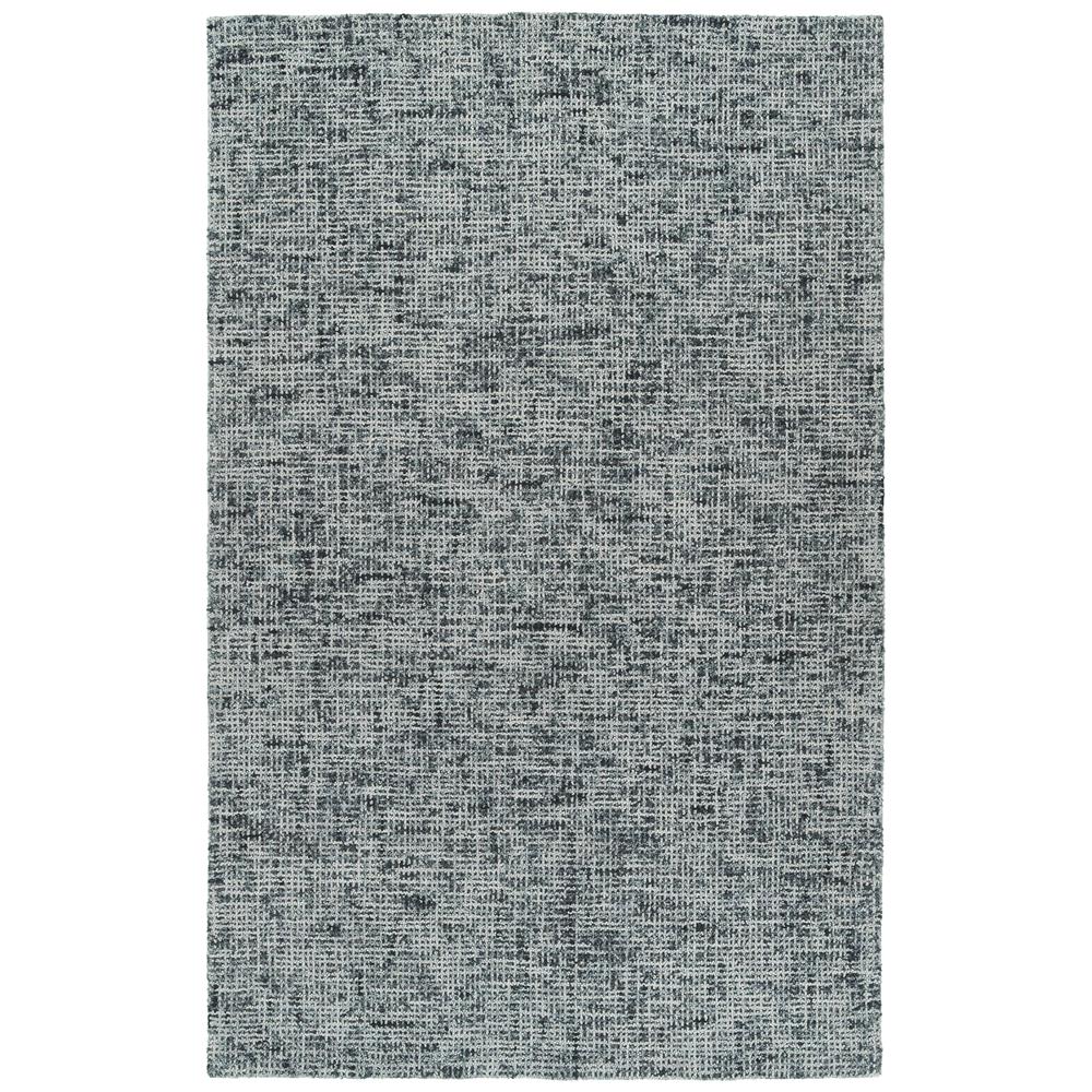 Kaleen Rugs LCO01-68 Lucero Collection 2 Ft 6 x 8 Ft Runner Rug in Graphite