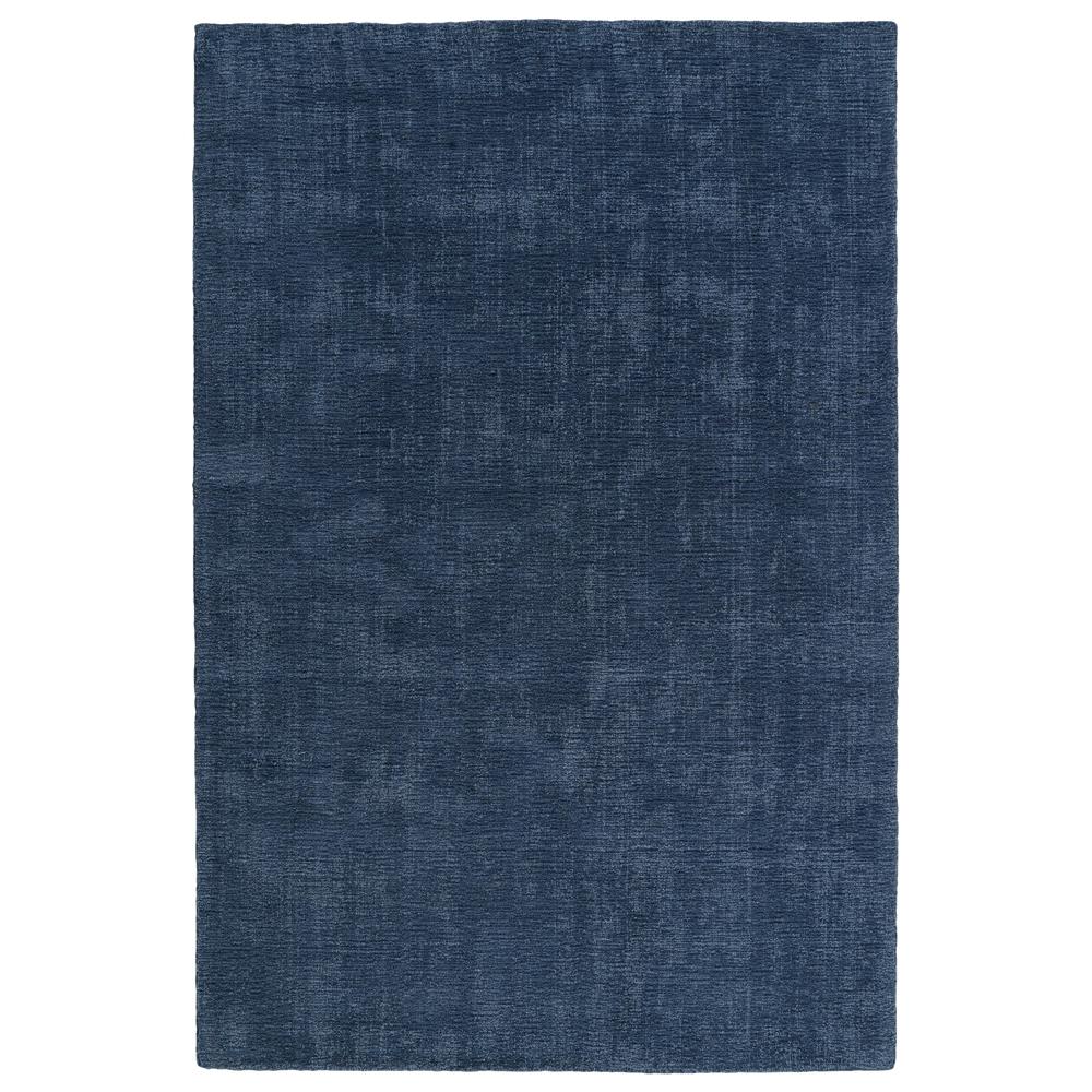 Kaleen Rugs LDD01-17 Lauderdale Collection 2 Ft x 3 Ft Rectangle Rug in Blue