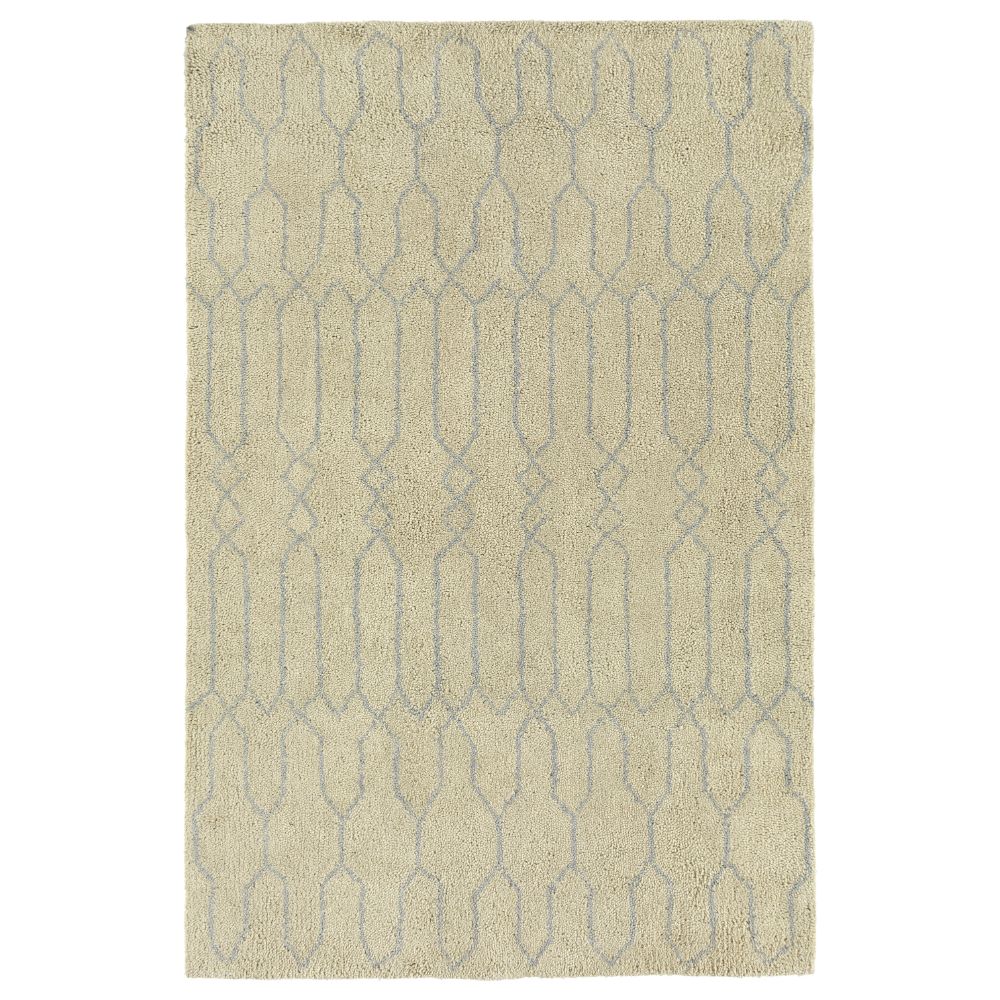 Kaleen Rugs MCA96-1 Micha 5 Ft x 7 Ft 9 In Rectangle Rug in Ivory