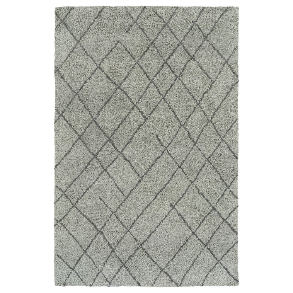 Kaleen Rugs MCA98-77 Micha 5 Ft x 7 Ft 9 In Rectangle Rug in Silver