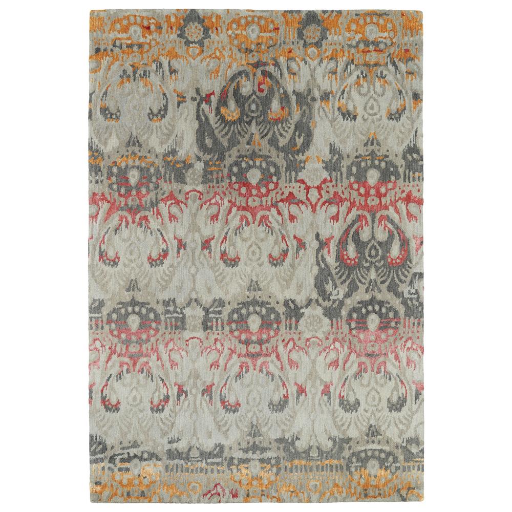 Kaleen Rugs MER01-98 Mercery Collection 2 Ft x 3 Ft Rectangle Rug in Fire