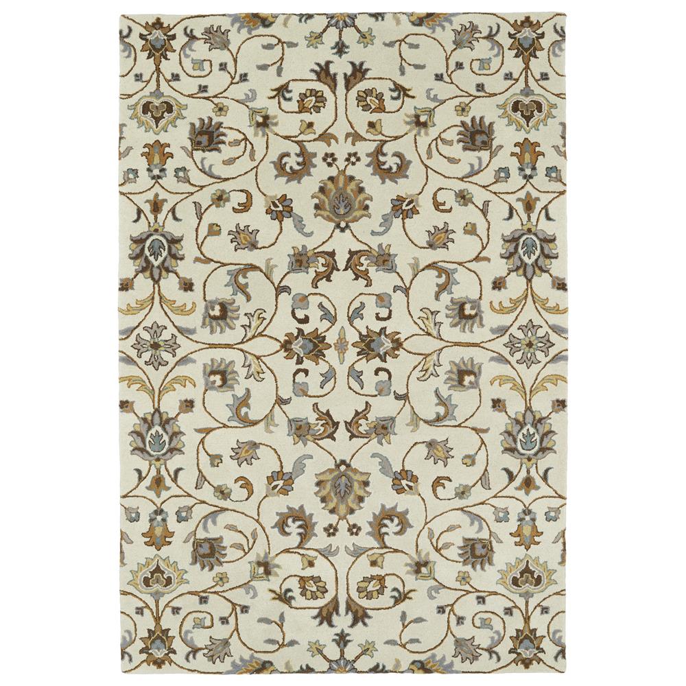 Kaleen Rugs MID05-42 Middleton Collection 3 Ft x 5 Ft Rectangle Rug in Linen