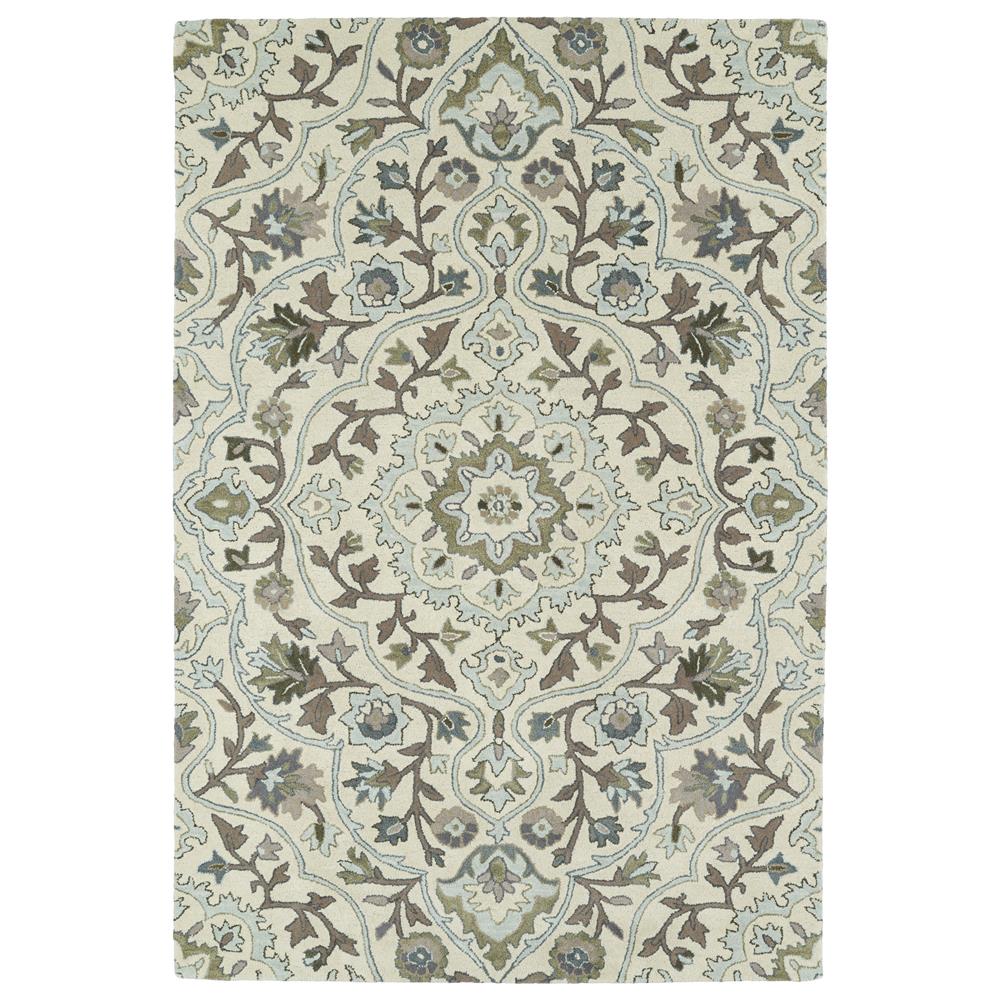Kaleen Rugs MID06-1 Middleton Collection 9 Ft x 12 Ft Rectangle Rug in Ivory