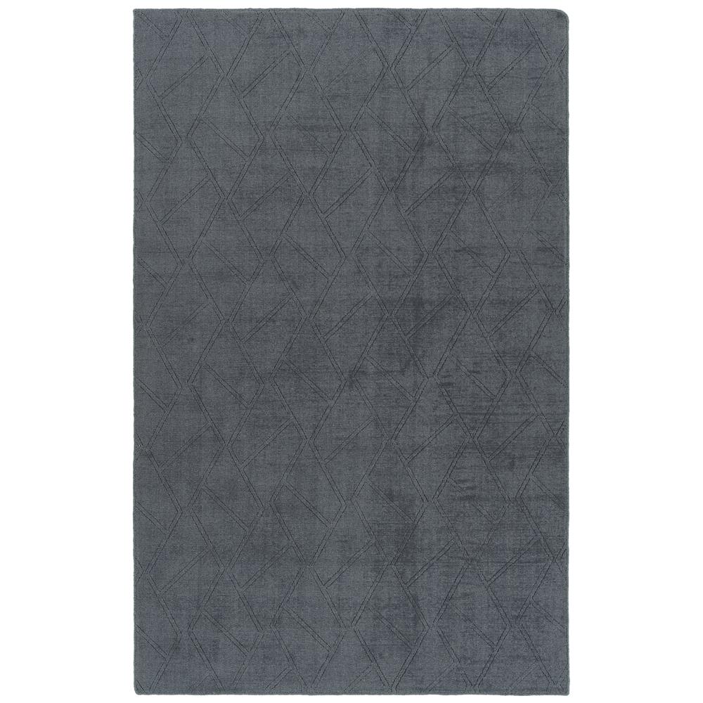 Kaleen Rugs MKH04-83 Minkah Collection 7 Ft 6 In x 9 Ft Rectangle Rug in Steel