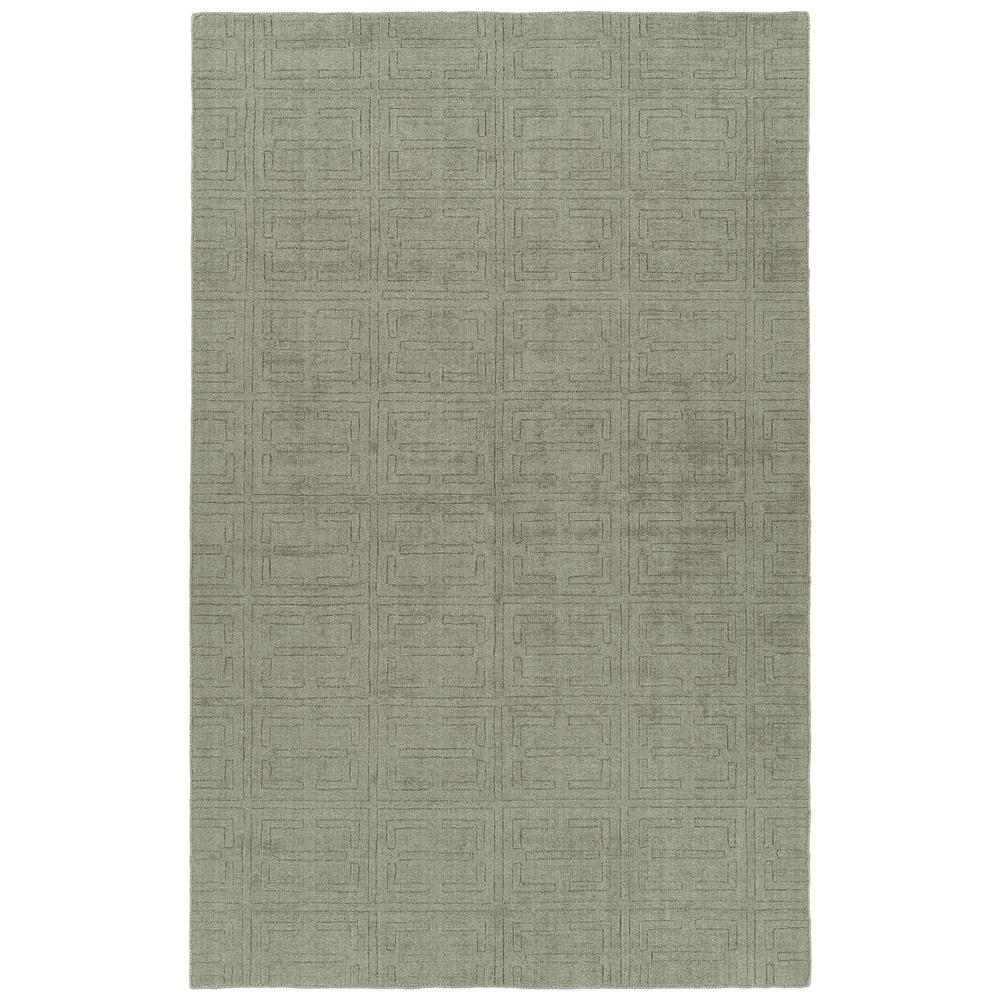 Kaleen Rugs MKH05-75 Minkah Collection 3 Ft x 5 Ft Rectangle Rug in Grey