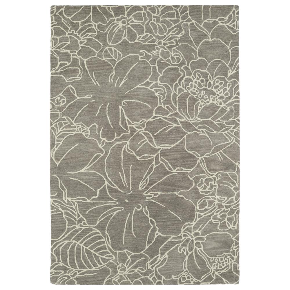 Kaleen Rugs MLG05-27 Melange Collection 5 Ft x 7 Ft 9 In Rectangle Rug in Taupe