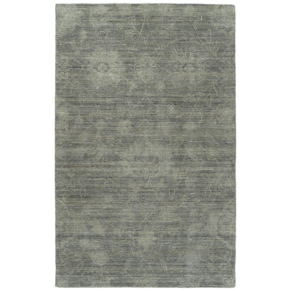 Kaleen Rugs PDN01-103 Palladian Collection 2 Ft x 3 Ft Rectangle Rug in Slate
