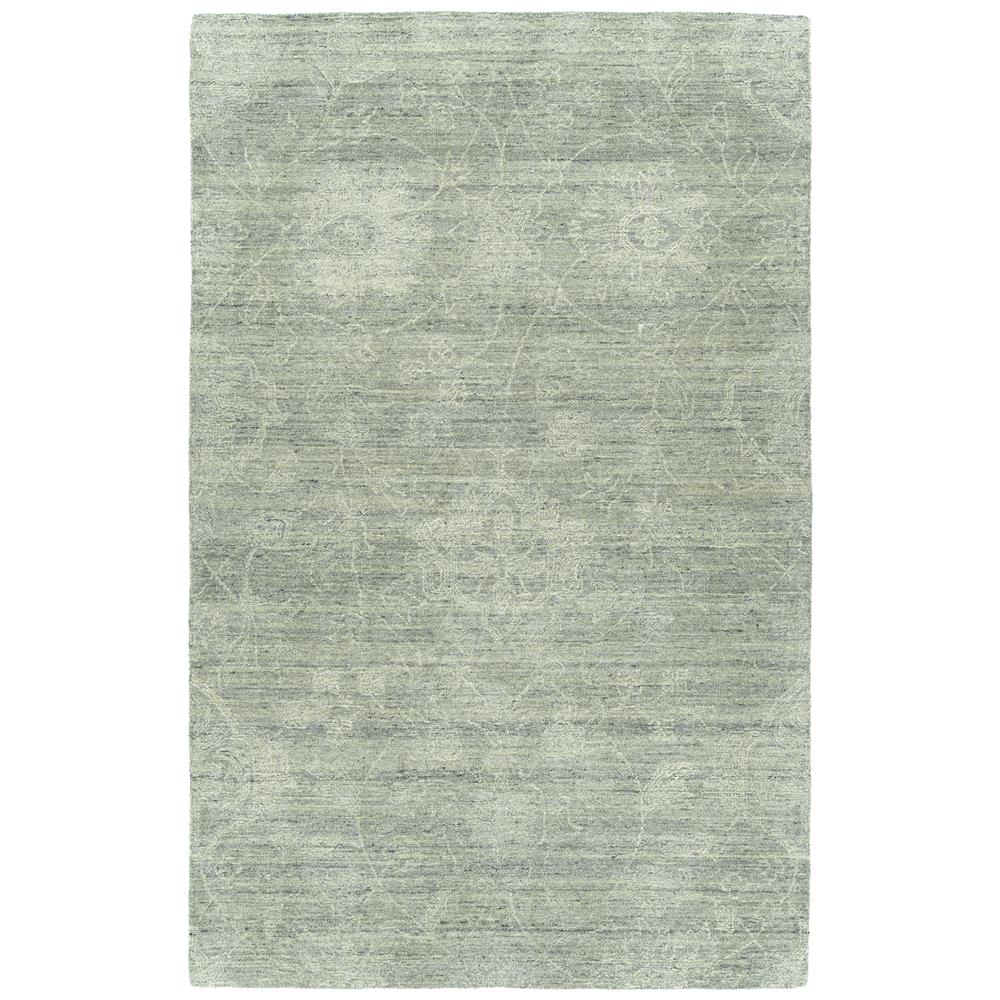Kaleen Rugs PDN01-77 Palladian Collection 4 Ft x 6 Ft Rectangle Rug in Silver