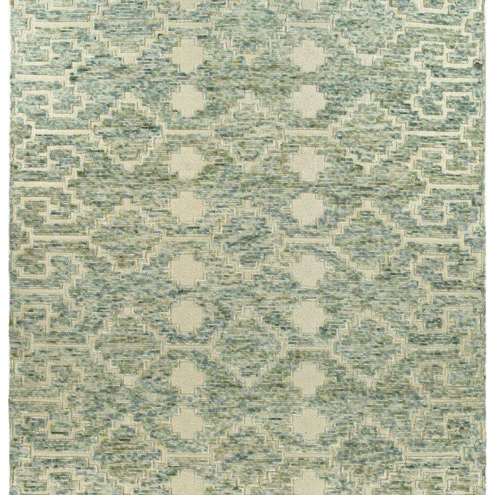 Kaleen Rugs RAD97-50 Radiance 2 ft. X 3 ft. Rectangle Rug in Green/Gold/Olive/Gray
